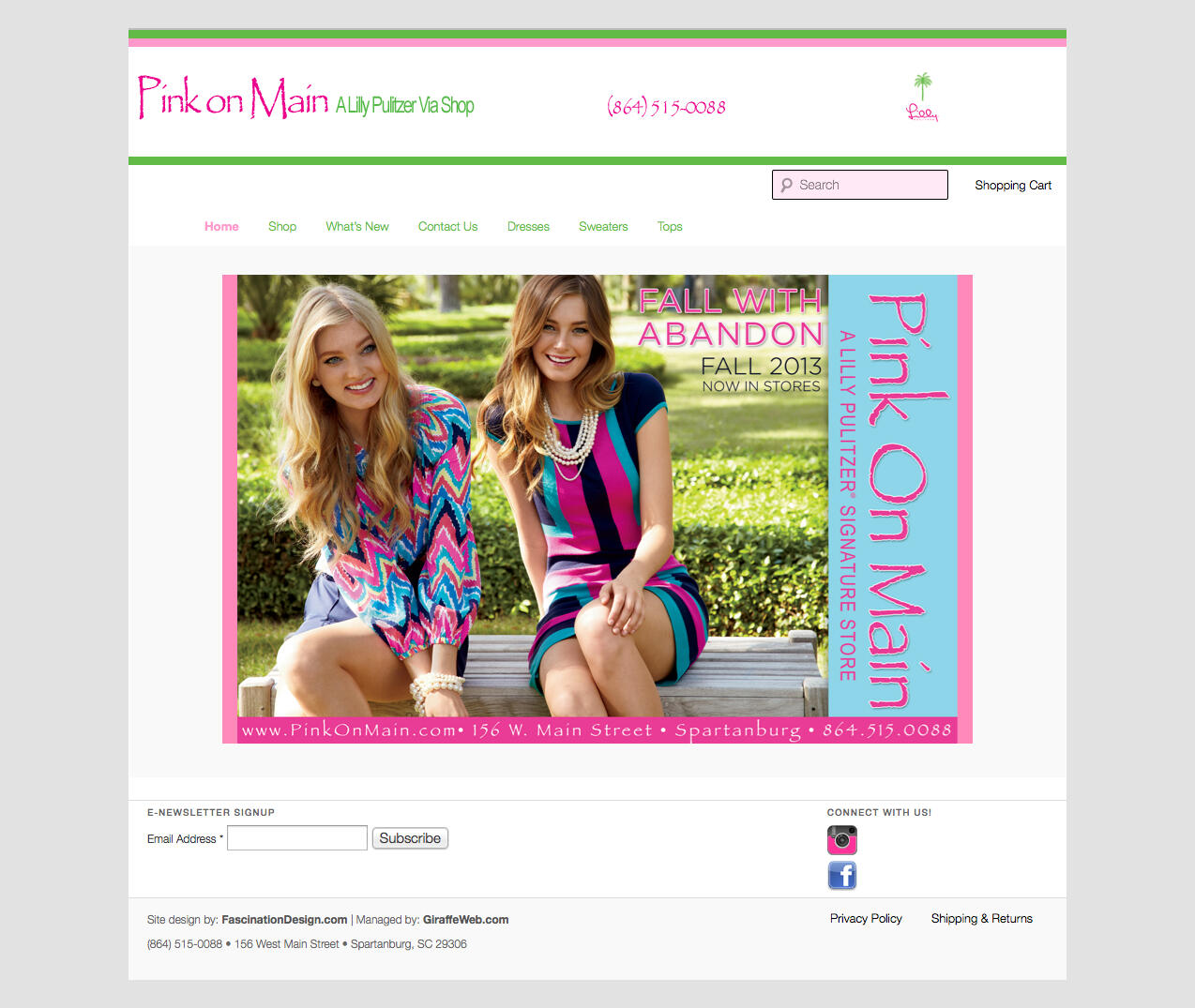 Fairly old ecommerce example - not involved anymore. 2004 or so though.